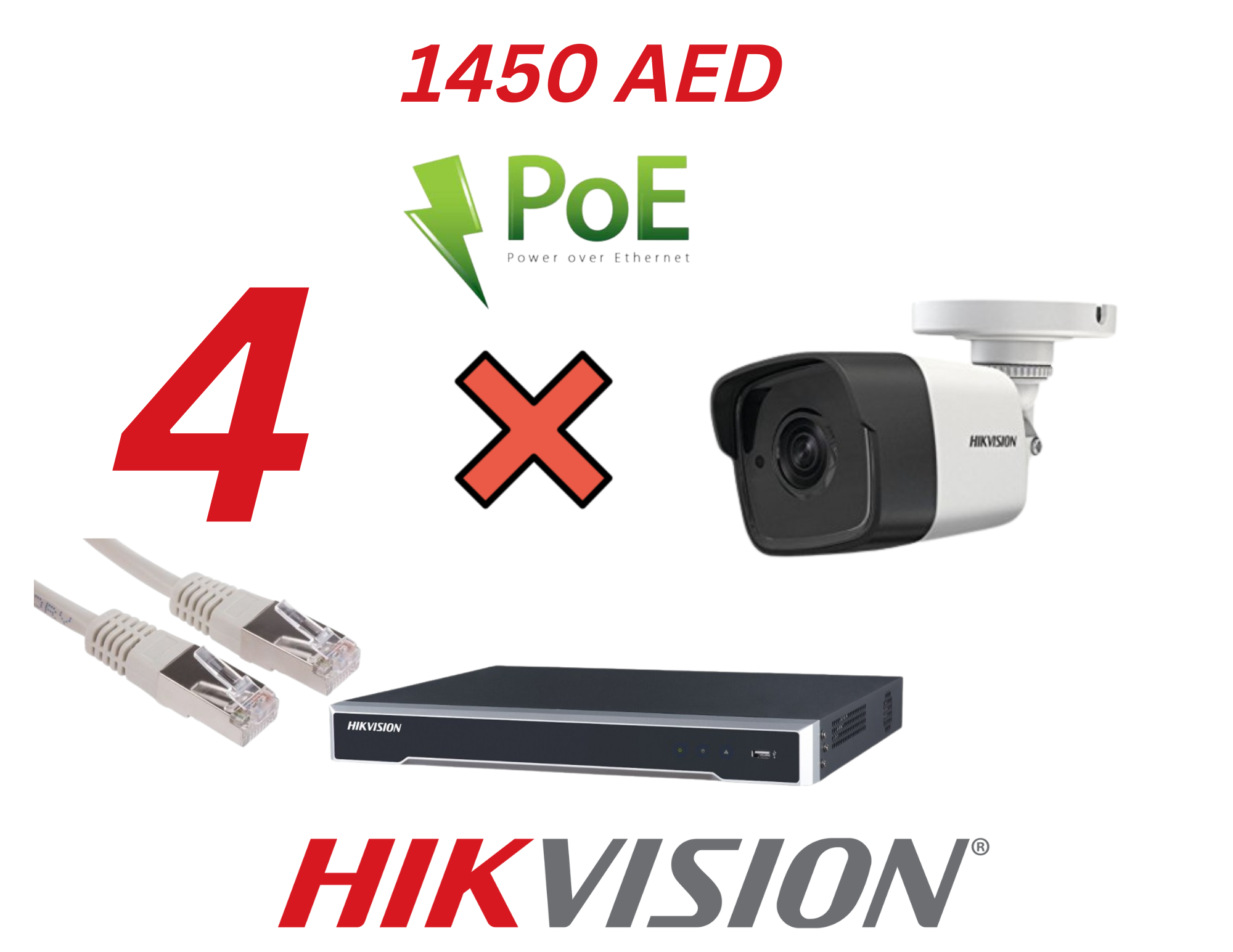 hikvision 2mp nvr price